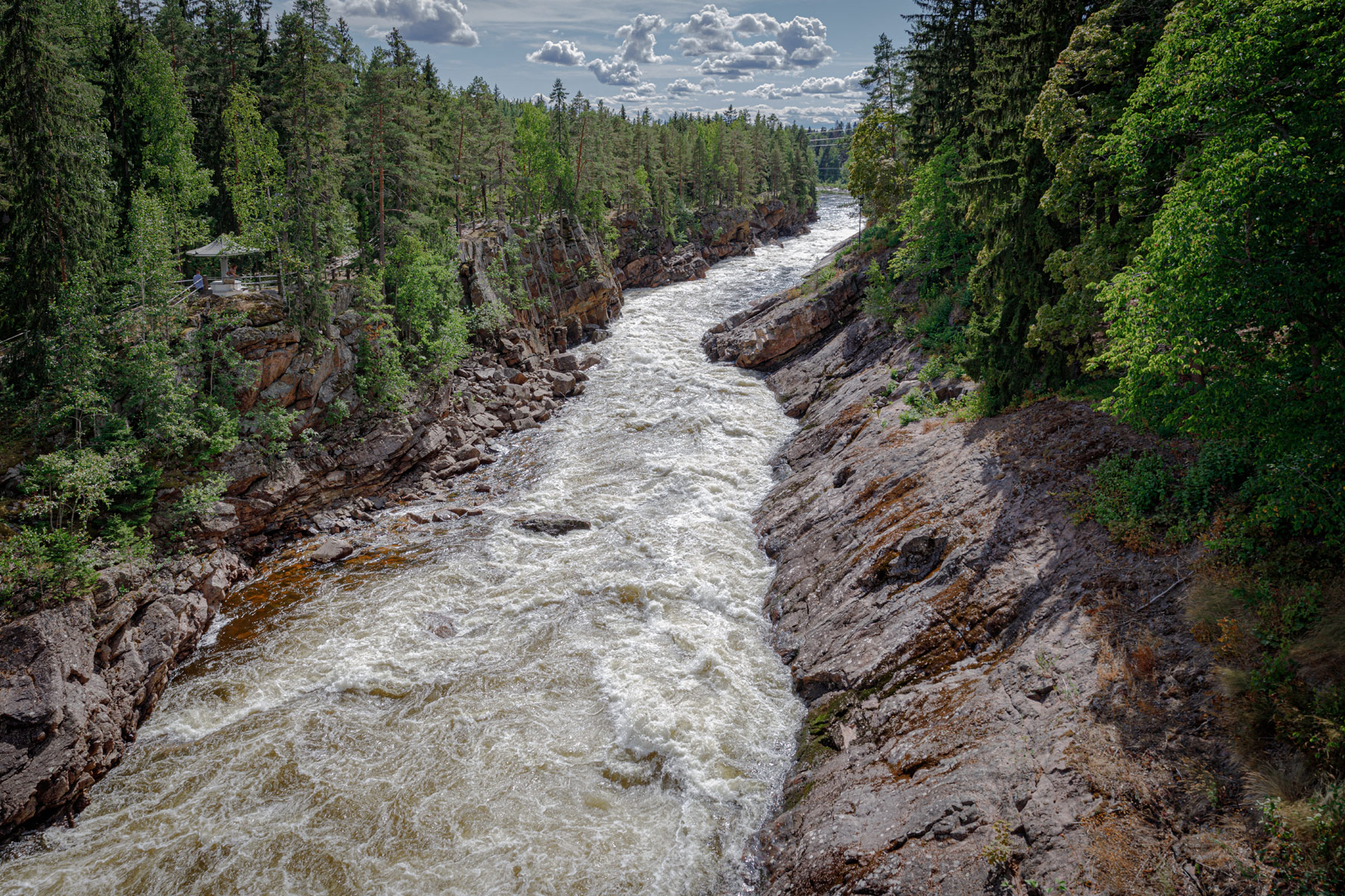 Imatra Rapids, Vuoksi River. Imatrankoski